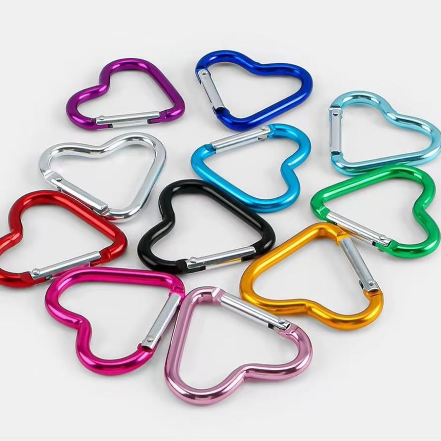 Pet Supplies Warehouse - 5pcs Aluminum Alloy Colorful Heart Spring