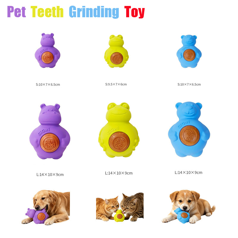 Dog Treat Puzzle Toy - 1PCS Creative Pet Toys Teeth Grinding