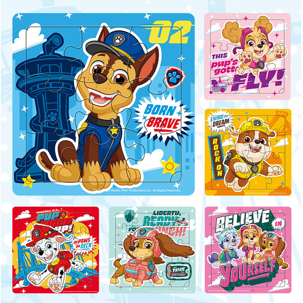Pet Supplies Warehouse - Hot 6pcs Paw Patrol Vehicle Jigsaw