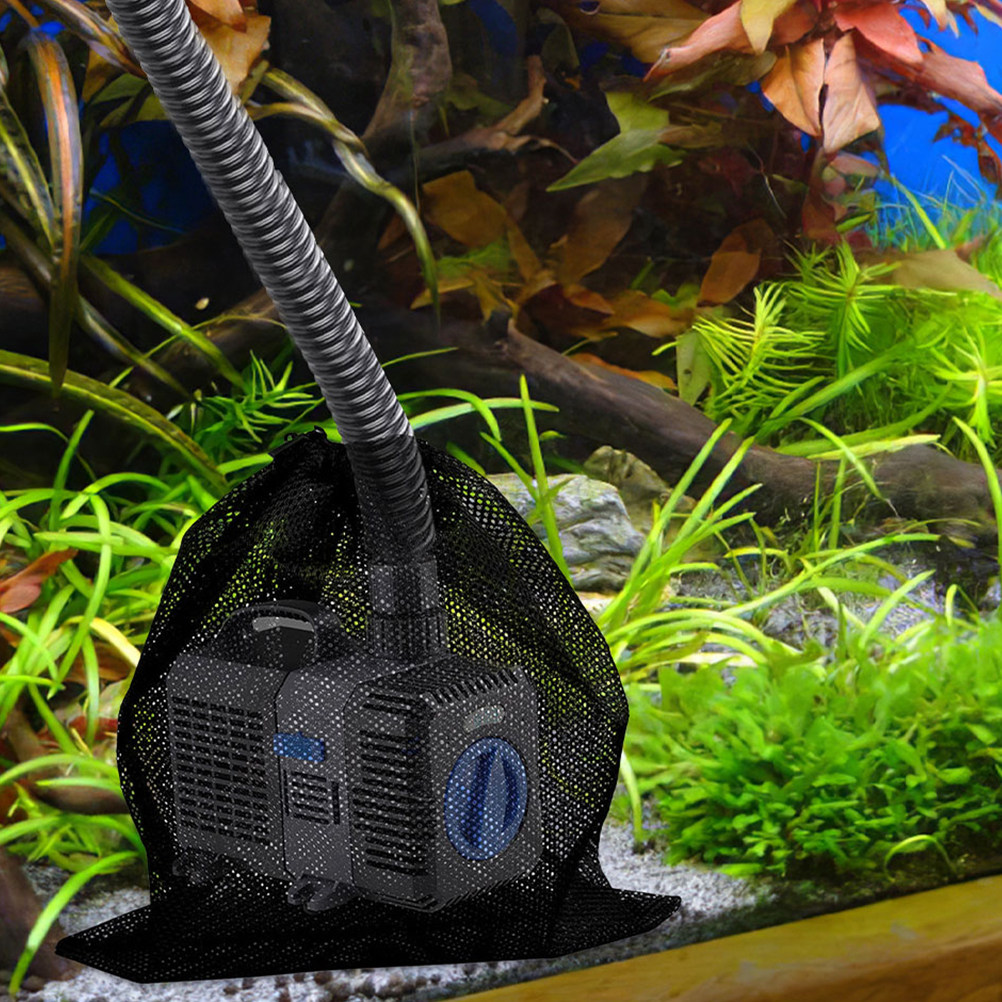 Fish Tank Filter Pump - 4Pcs Heavy Duty Polyester Mesh Pump