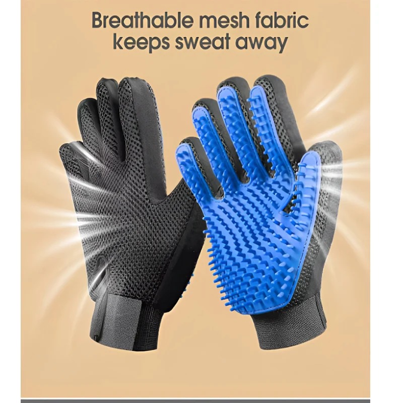 Pet Supplies Warehouse - Pet Hair Glove Comb Pet Dog