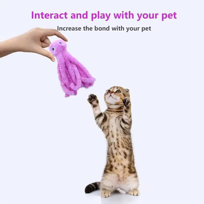 Cute octopus cat toys for kitt - Pet Supplies Young review and price