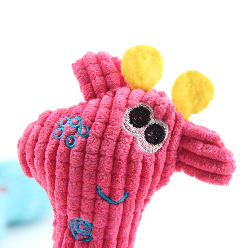 Deer Woven Plush Squeaky Chew  - Pet Supplies Young review and price