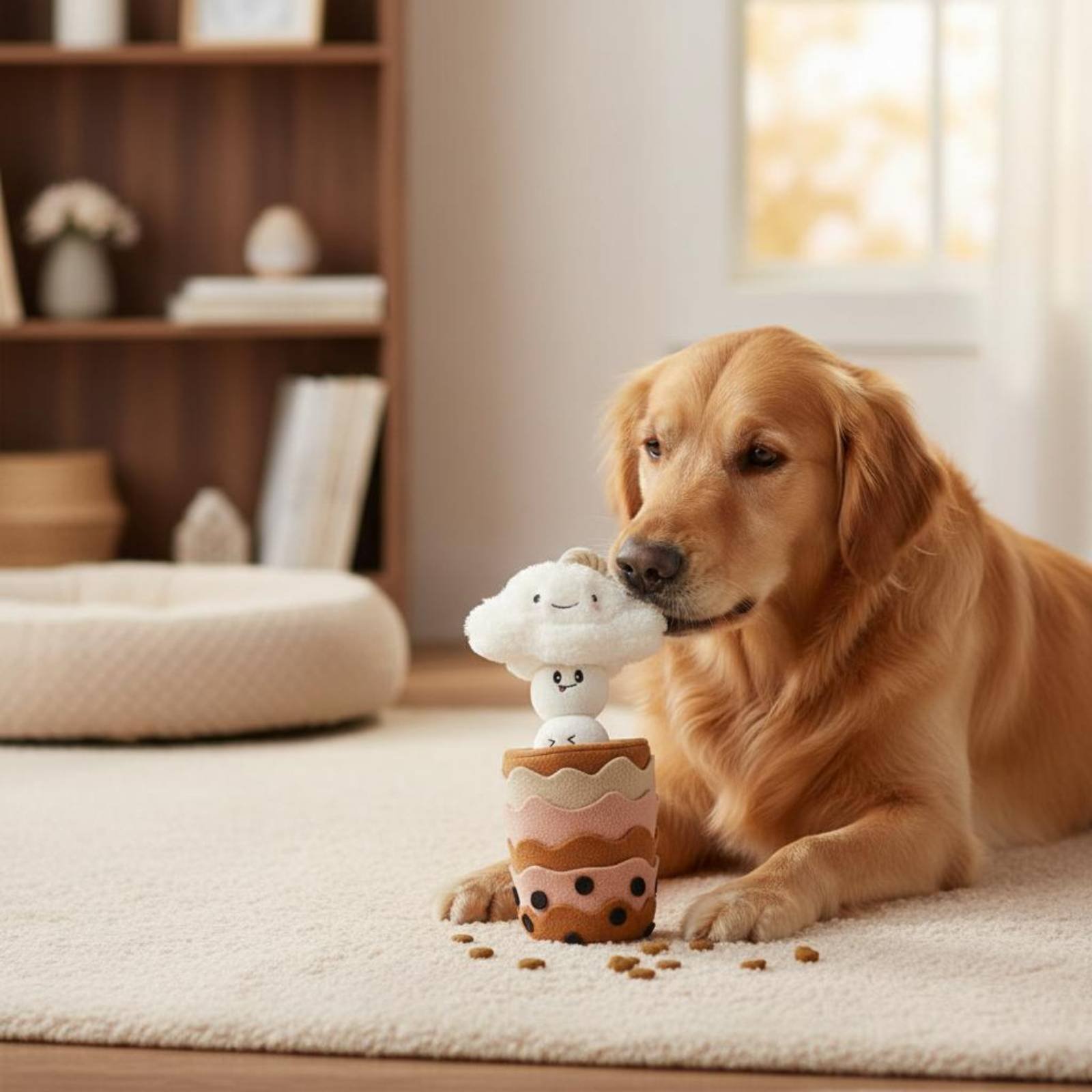 Interactive Dog Tug Toy Squeak - Pet Supplies Young review and price