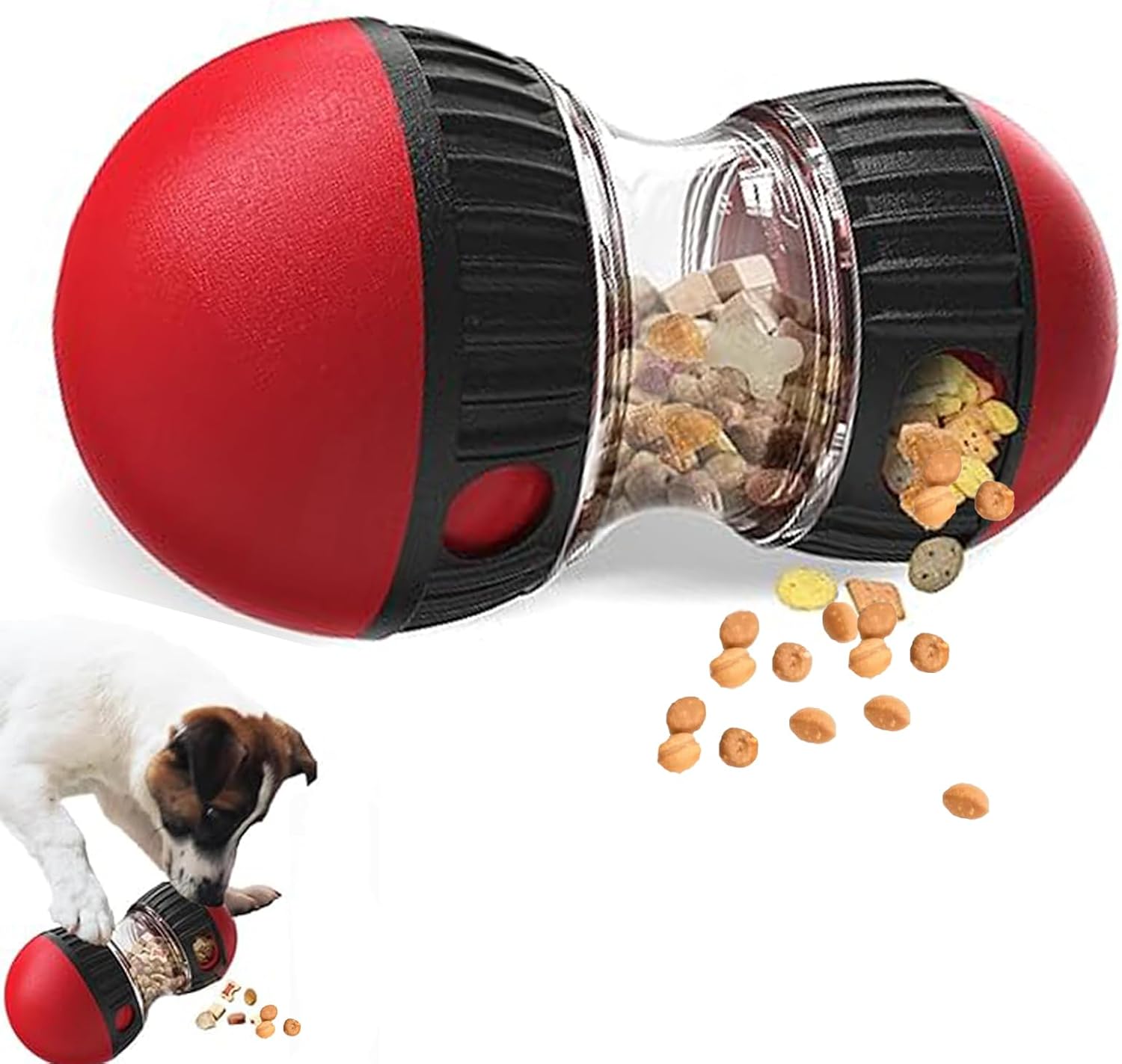 Dog Toys & Adjustable Slow Fee - Dog Treat Puzzle Toy review and price