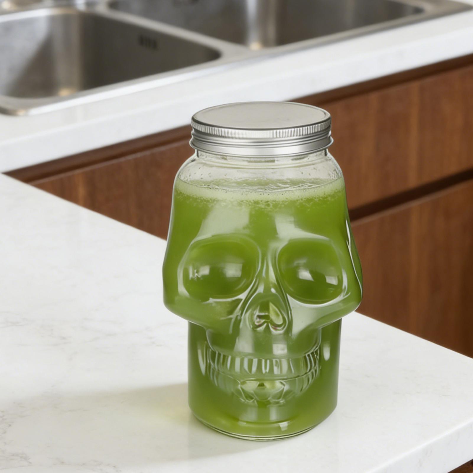Transparent Skull Jars with Li - Pet Supplies Young review and price