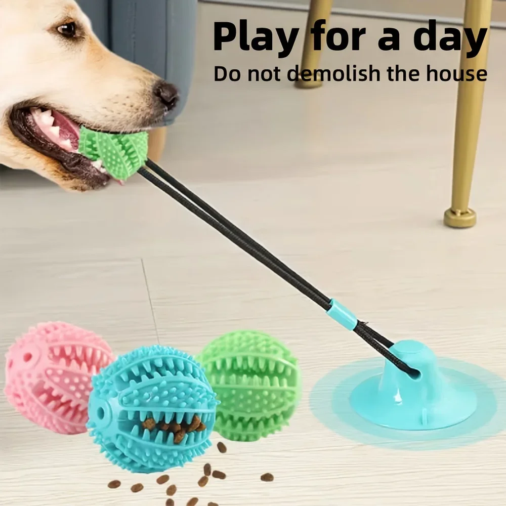 Interactive Dog Suction Cup To - Dog Treat Puzzle Toy review and price