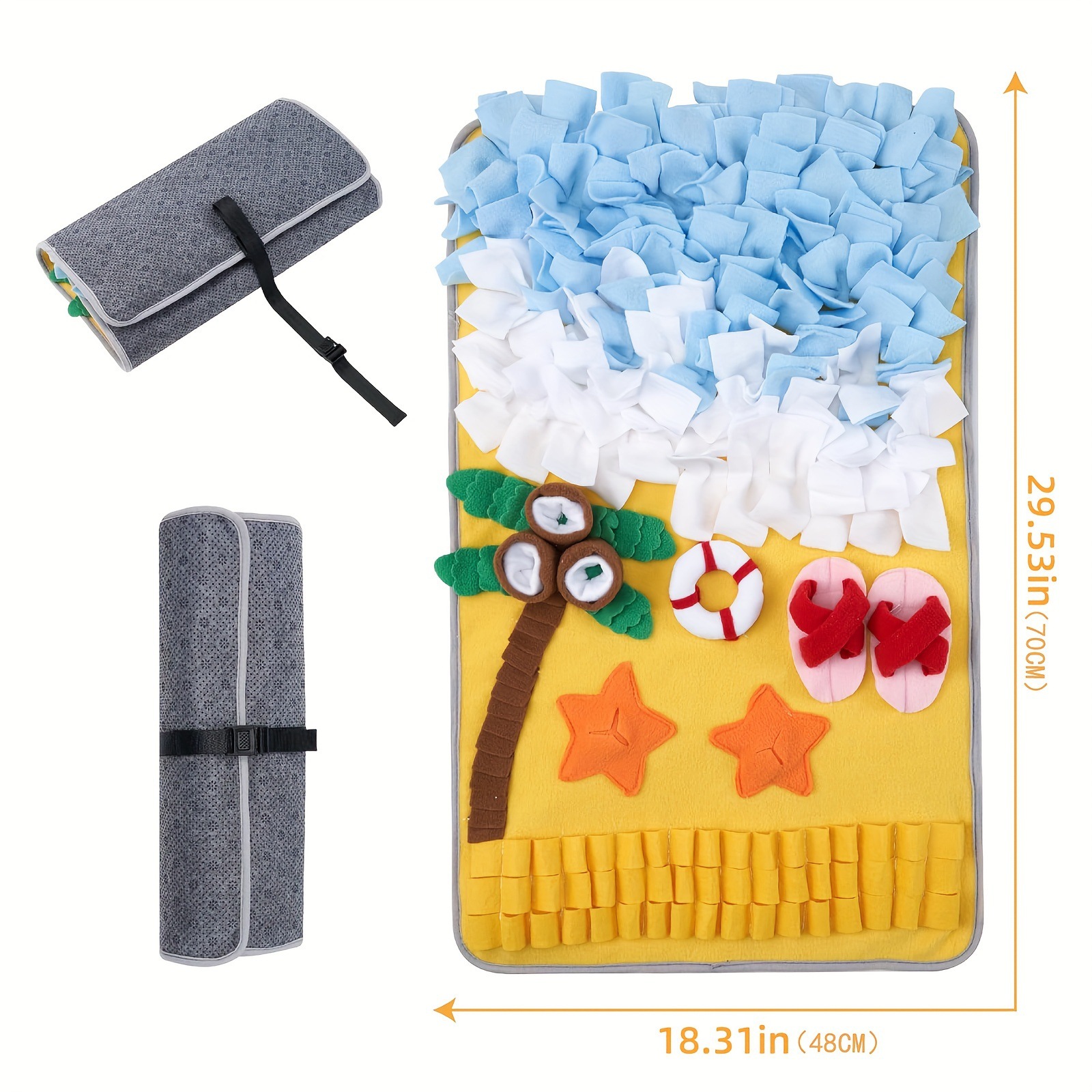 New Pet Sniffing Mat Dog Train - Pet Supplies Dog Wash review and price