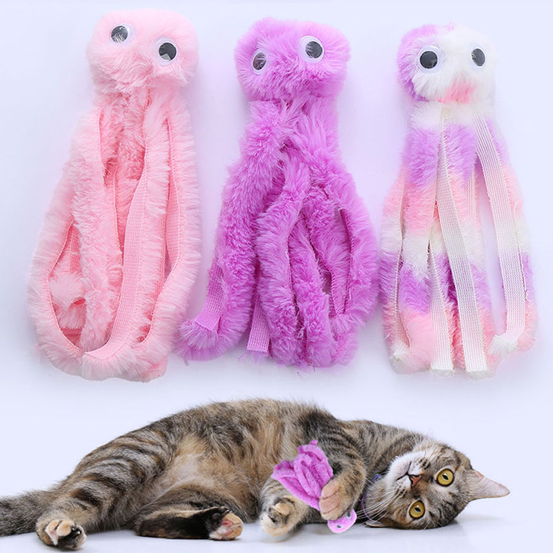 Cute octopus cat toys for kitt - Pet Supplies Young review and price