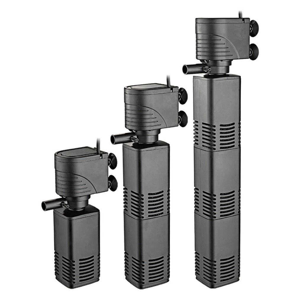 Plastic 3 in 1 Fish Tank Filte - Fish Tank Filter Pump review and price
